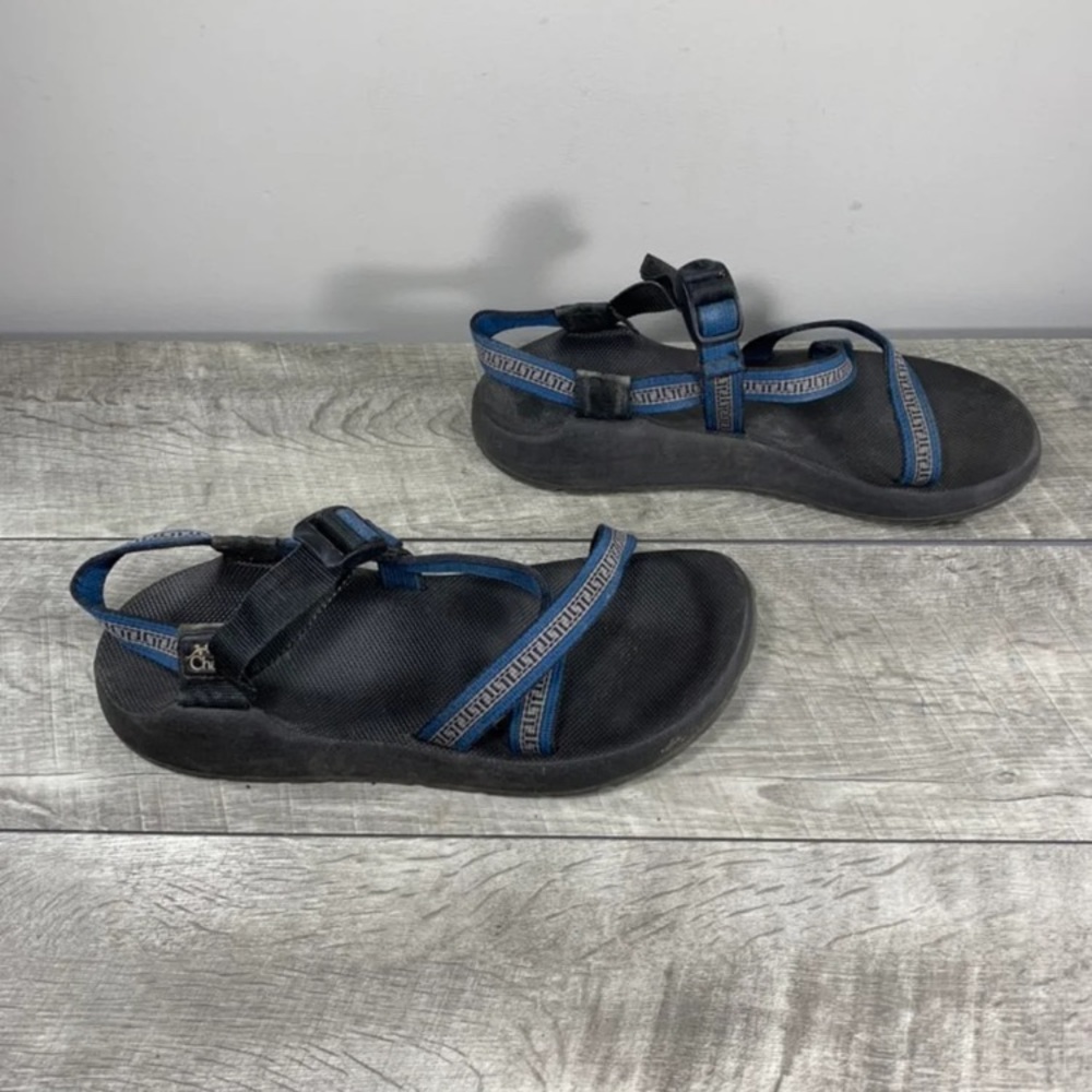 Chaco Women's ZCloud Blue Sport Hiking Strappy Vibram Sandals Shoes Size 10